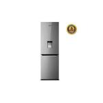 Hisense 341 Liters Double Door Bottom Freezer (Defrost) With Dispenser - Silver