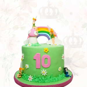 Rainbow Dream Birthday Cake – Vanilla & Strawberry
