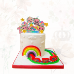 Rainbow Dream Birthday Cake – Vanilla & Strawberry