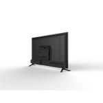 ADH 43 Inch Frameless Semi Smart Android HD LED TV -Black