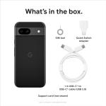 Google Pixel 8a - Unlocked Android Phone with Google AI, Advanced Pixel Camera and 24-Hour Battery - Obsidian - 128 GB